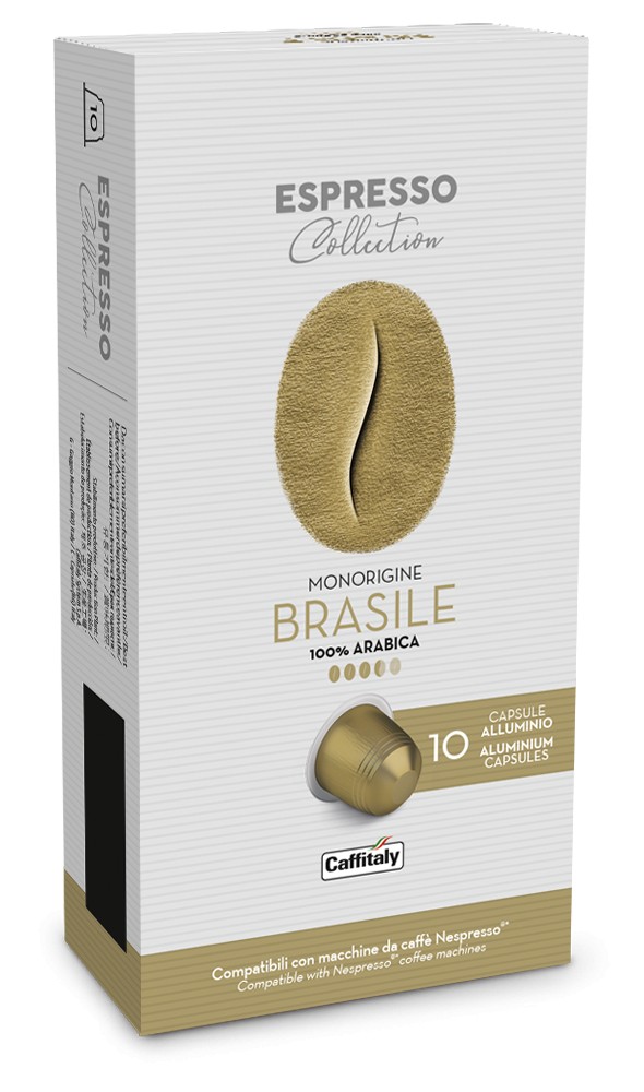 Brazile Monorigine Nespresso Compatible Aluminium Capsules