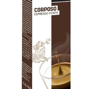 Corposo Forte Caffitaly Capsules Espresso Coffee