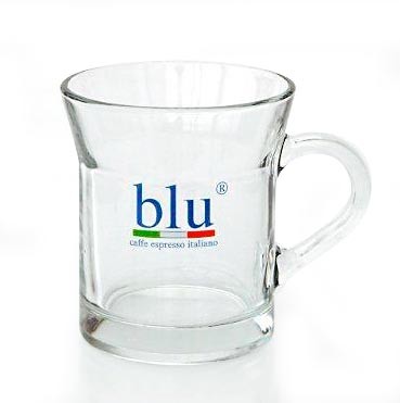 Glass mug for cappuccino, tea or chocolate, 32 cl.